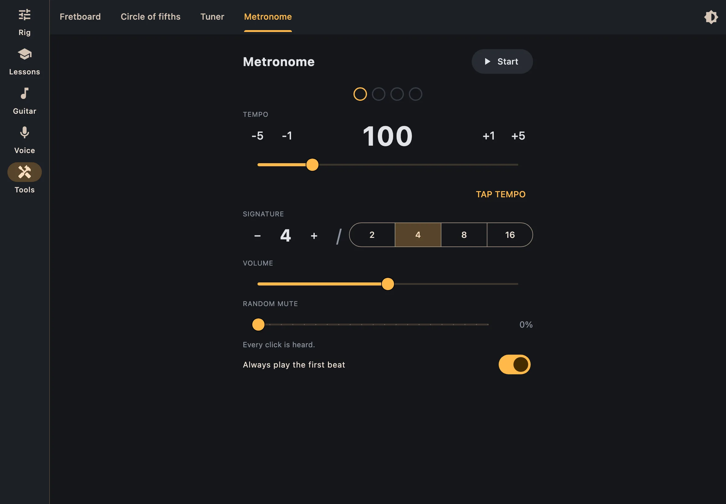 The metronome