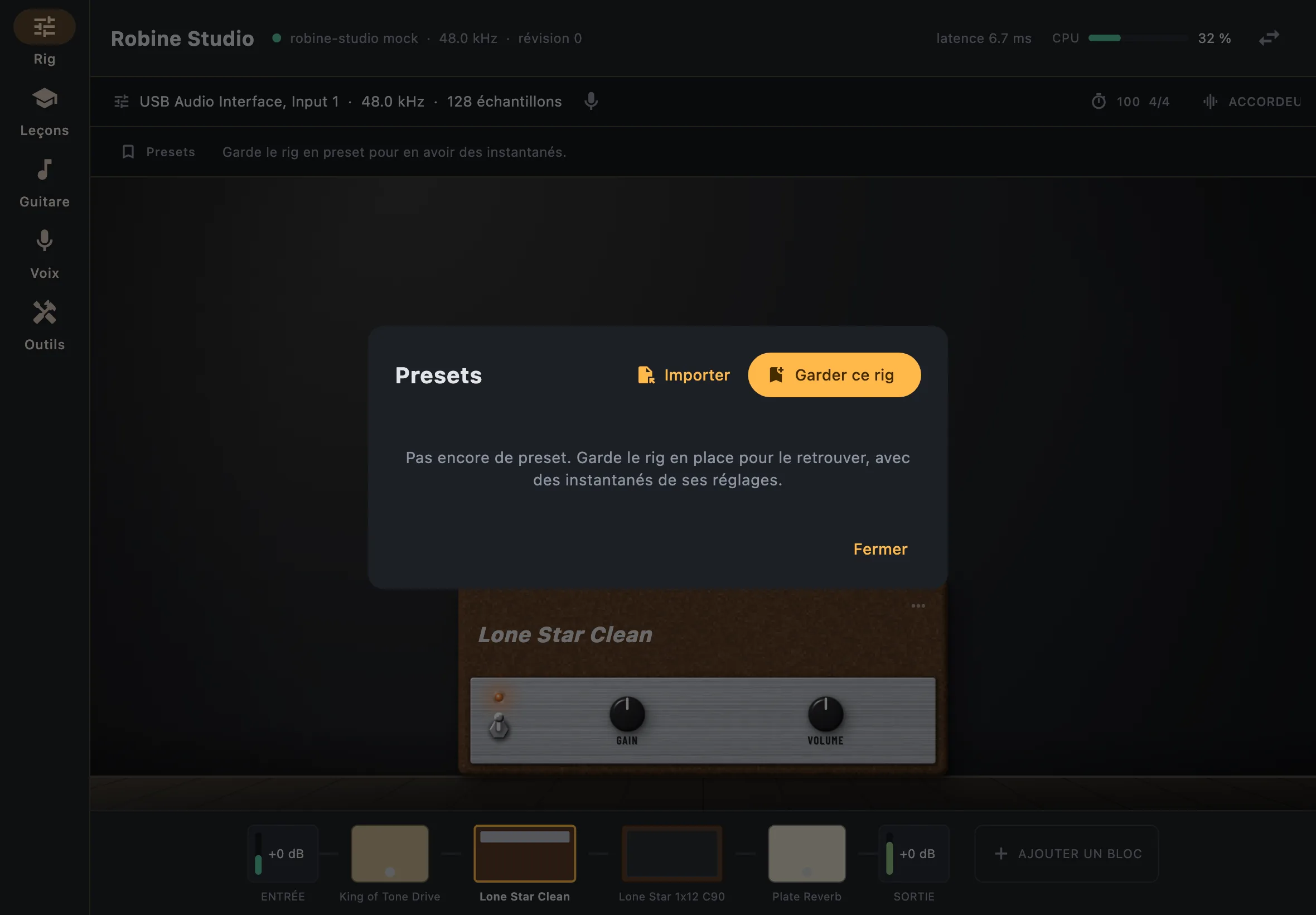 Les presets
